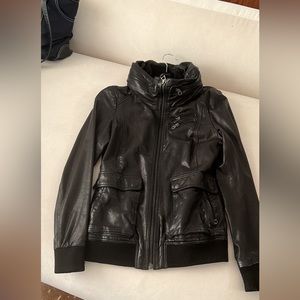 Mackage leather jacket